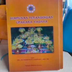 buku himpunanan tetandingan upakara yadnya