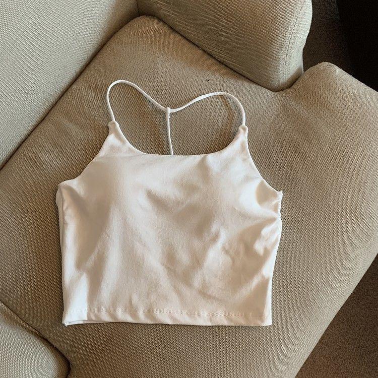 Product Introduction of Áo Vest Hai Dây Nhỏ Lưng Đẹp Cô Gái Nóng Bỏng Thuần Khiết, Đệm Ngực Nữ, Có Thể Mặc Ngoài Trời Và Trong, Thiết Kế Hở Lưng Mỏng, Áo Mặc Trong, Năm 2025 14