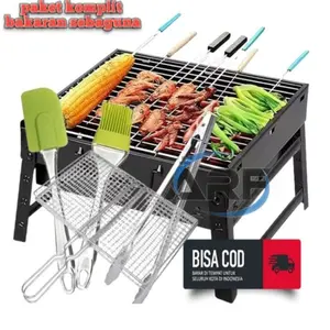 Alat Panggang Barbeque Grill Portable Roekre / Panggangan Grill portable  , ALAT PANGGANG SERBAGUNA
