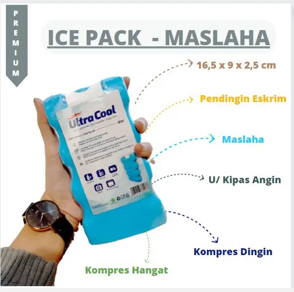 ICE PACK TAHAN LAMA ULTRA COOL