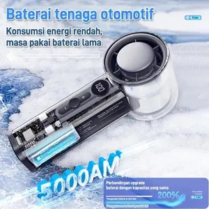 High-speed kipas 100 Gear Wind kipas angin Digital Display Adjustable Turbo kipas 18000RPM