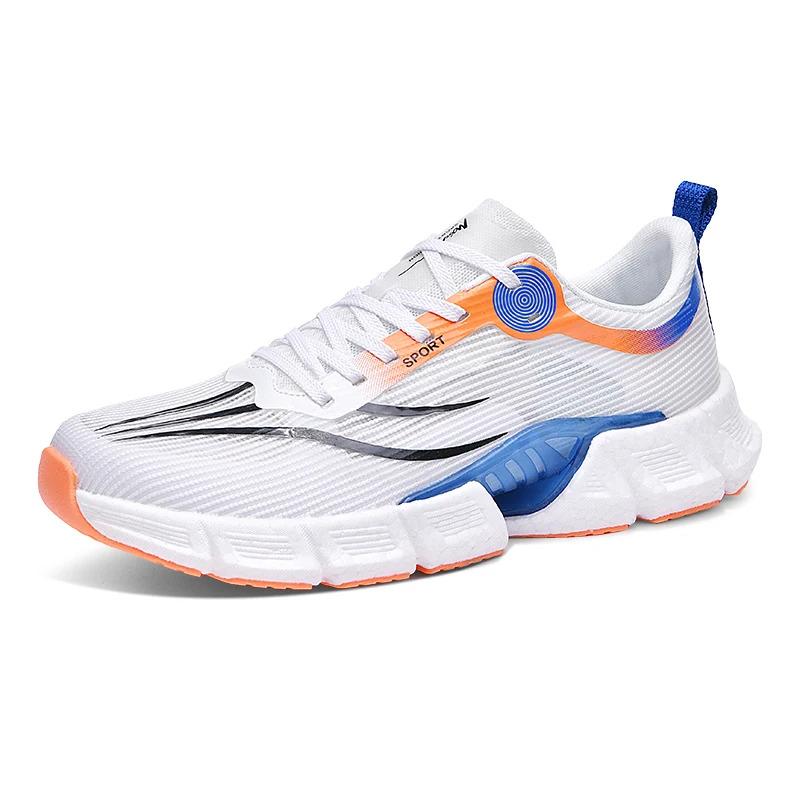 2024  Custom Men Casual Sports Sneakers Mesh Blank Carbon Fiber Sole Marathon Jogging Running Walking Shoes for Women Trainers Runner_voghion.com