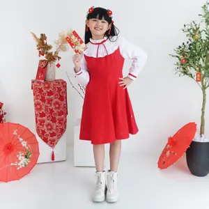 Queenkids - Angela Dress - Dress Anak Perempuan Korean Style - Dress Natal Anak Perempuan