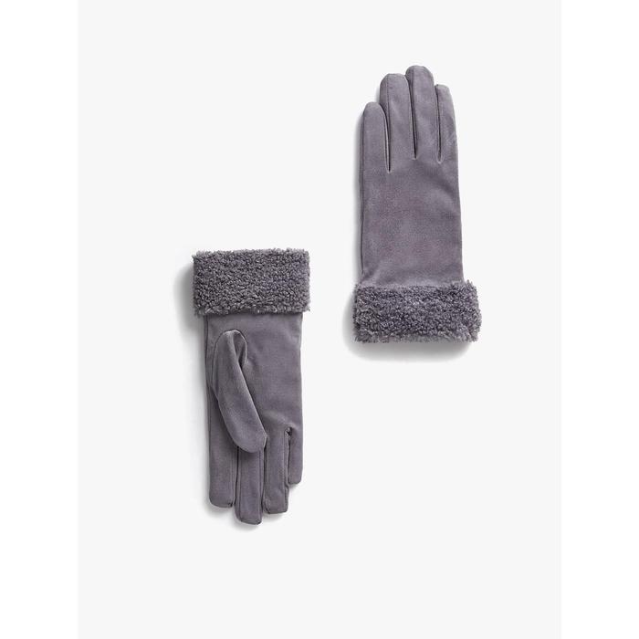Gambar M&S - Sarung Tangan Wanita - Faux Sheepskin Cuffed Gloves - Natural - INT S dari Marks & Spencer ID Kab. Bogor 5 Tokopedia