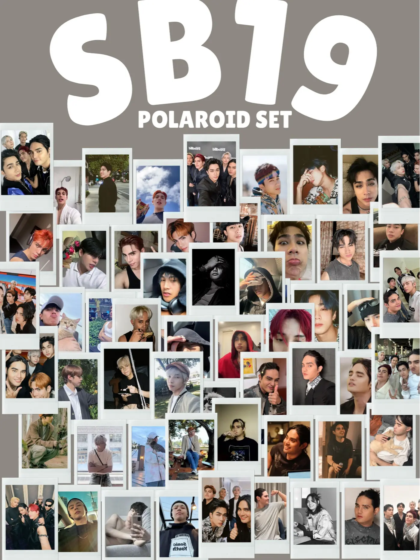 SB19 GROUP AND SOLO POLA INSPIRED SET