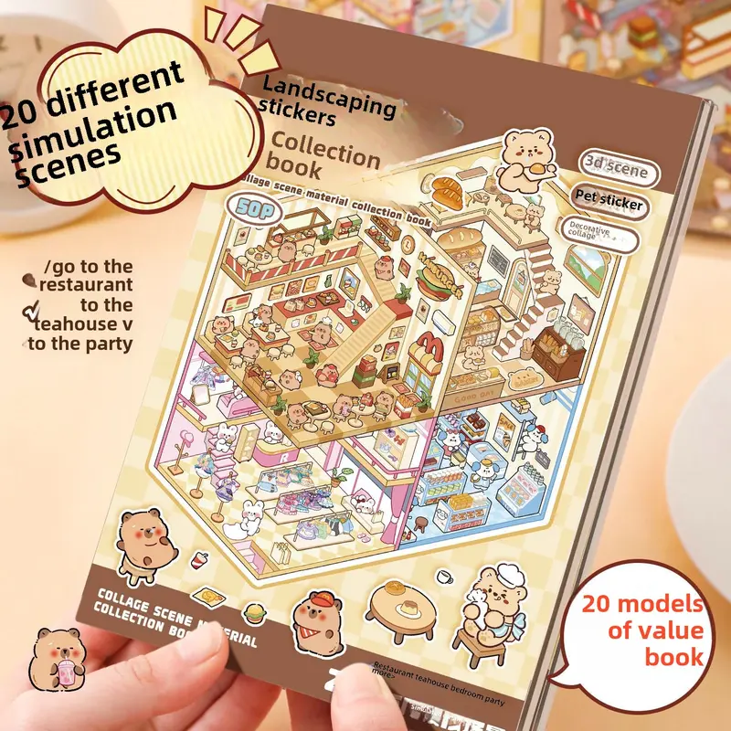 Landscaping Stickers Book