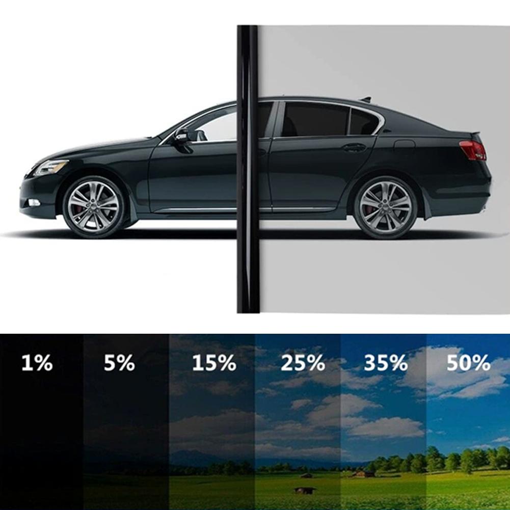 300*50CM Car Window Privacy Tint Film with Pearl Stick Auto Vinyl