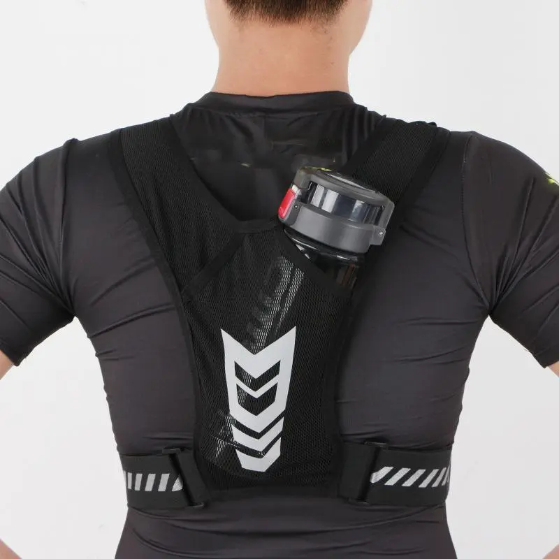 Sports Vest Phone Bag, Beathable Portable Reflective Running Vest Storage Bag, Hiking Chest Bag Vest for Water Bottles Sports Accessories, Girly Gym Bag, Gym Bag 5