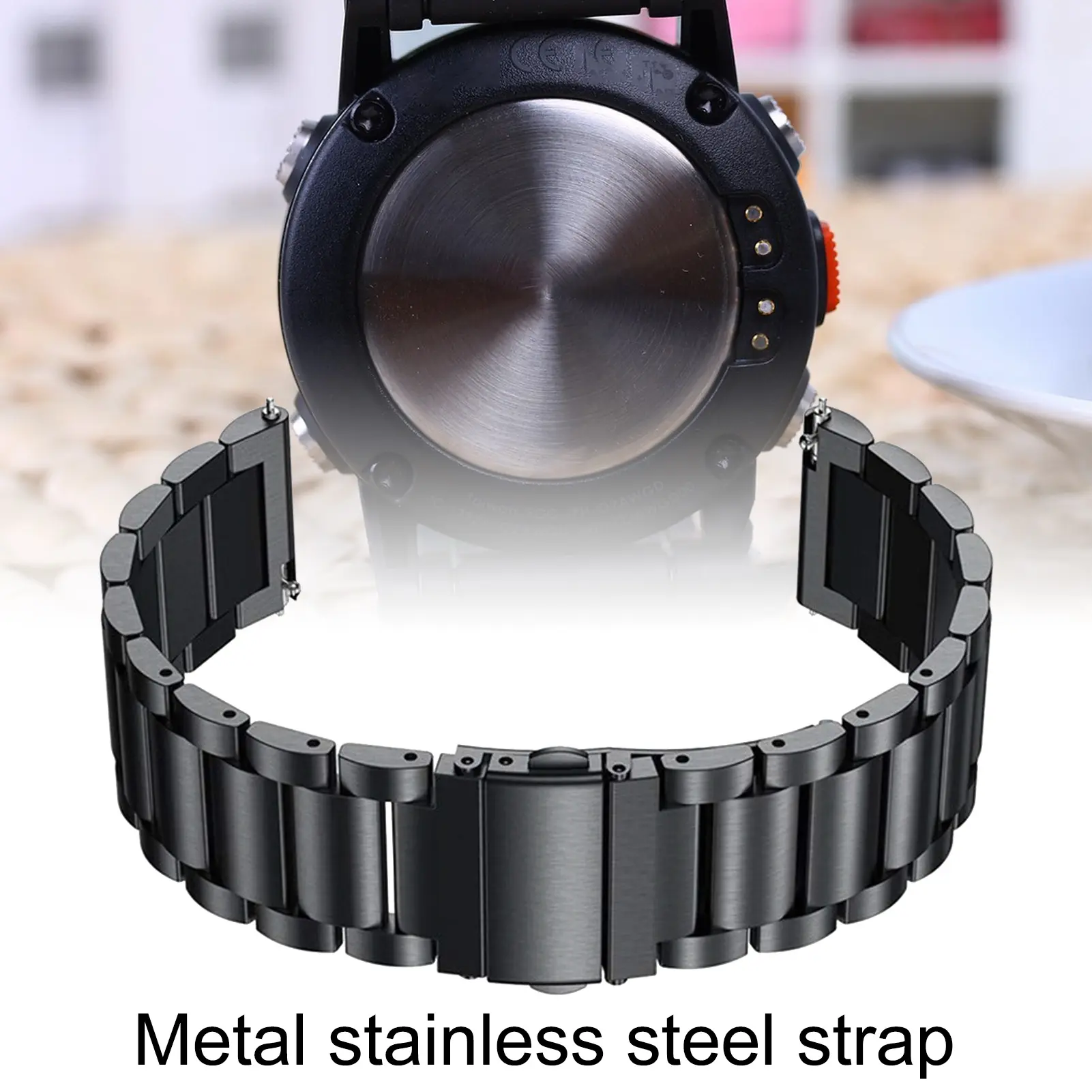 [MYY] Watch Band Universal Replacement 18/20/22mm Stainless Steel Bracelet Wrist Strap for Samsung/for Huawei/for Xiaomi