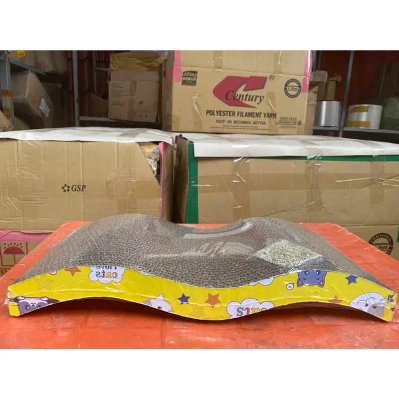 Bàn cào mónġ cho mèo kèm 1 túi cat nip - trụ cào mài mónġ cho mèo 7