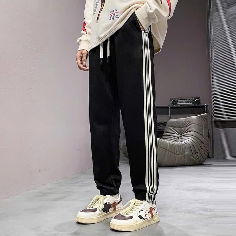 Quần Jogger Nam Cạp Chun Phối Viền 2 Bên Gấu Bo ATINO L.2.1864 Form Regular Sport Đồng Bi Tập Gym quần jogger chữ x quầ nthun dài