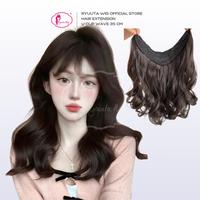 Gambar Ryuuta Wig Hair Extension U Clip Hair Clip Wave Hitam Coklat 35 cm - Black dari Ryuuta Wig Mall Kota Administrasi Jakarta Utara 1 Tokopedia