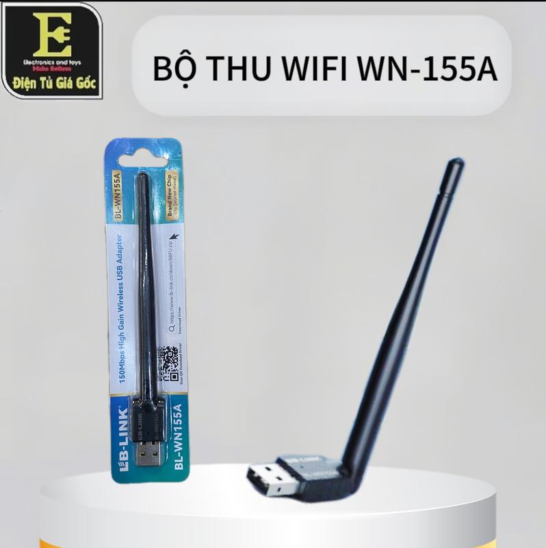Usb Thu Wifi  LB Link 155A có râu tốc độ 150MBS cao cấp chính hãng VNCT