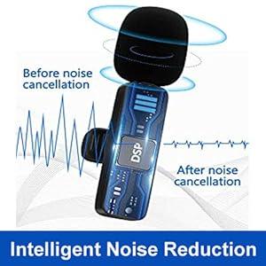 Product Introduction of Kinizuxi Wireless Microphone for iPhone iPad,[Lightning] Wireless Lavalier Microphone for Video Recording, Clip On Lapel Mic for YouTube/Live Streaming/Interview/Vlog/Presentation/Facebook/Live 17