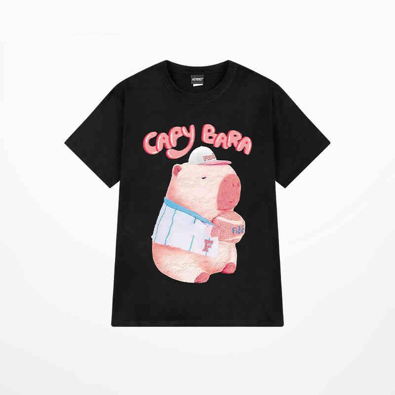 Product Introduction of Áo Thun Unisex LIFEDIFF Capy BaRa TEE Tay Lỡ Local Brand  Áo Phông Cổ Tròn Nam Nữ Women Top 11