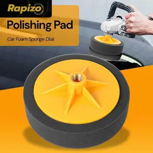 Rapizo Poles Mobil Pengganti Polishing Pad Car Foam Disk Sponge 145mm