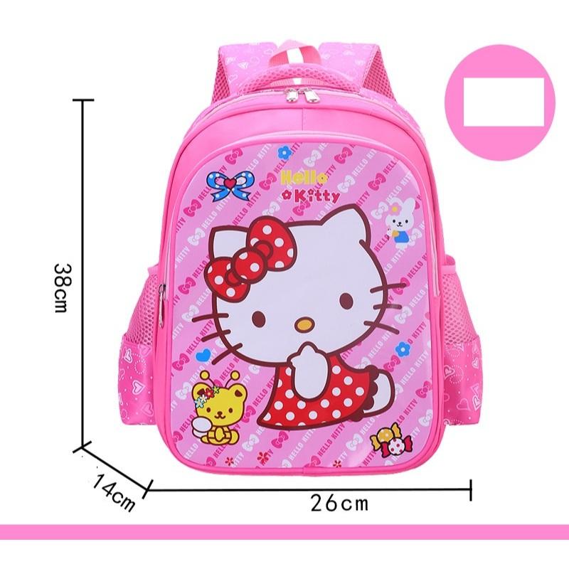 Tas Ransel Sekolah Anak TK SD laki-laki perempuan Karakter murah spiderman elsa frozen ultraman 7