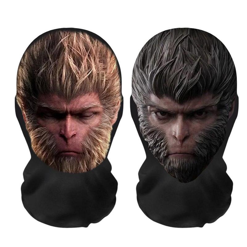 Mặt Nạ Lưới 3D, Mở Rộng Bên Trong Của Bạn Trickster Với Thần Thoại Đen Wukong, Mặt Nạ Vui Nhộn Z7S6 4
