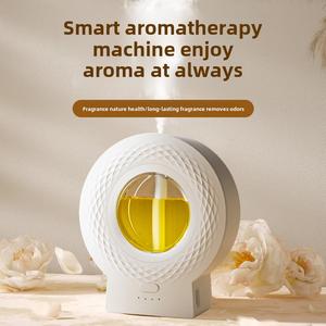 New Home Timing Automatic Aerosol Dispenser Aroma Diffuser Bedroom and Toilet Air Fresh Smart Essential Oil Ultrasonic Aroma Diffuser Automatic Room fragrances automatic  room