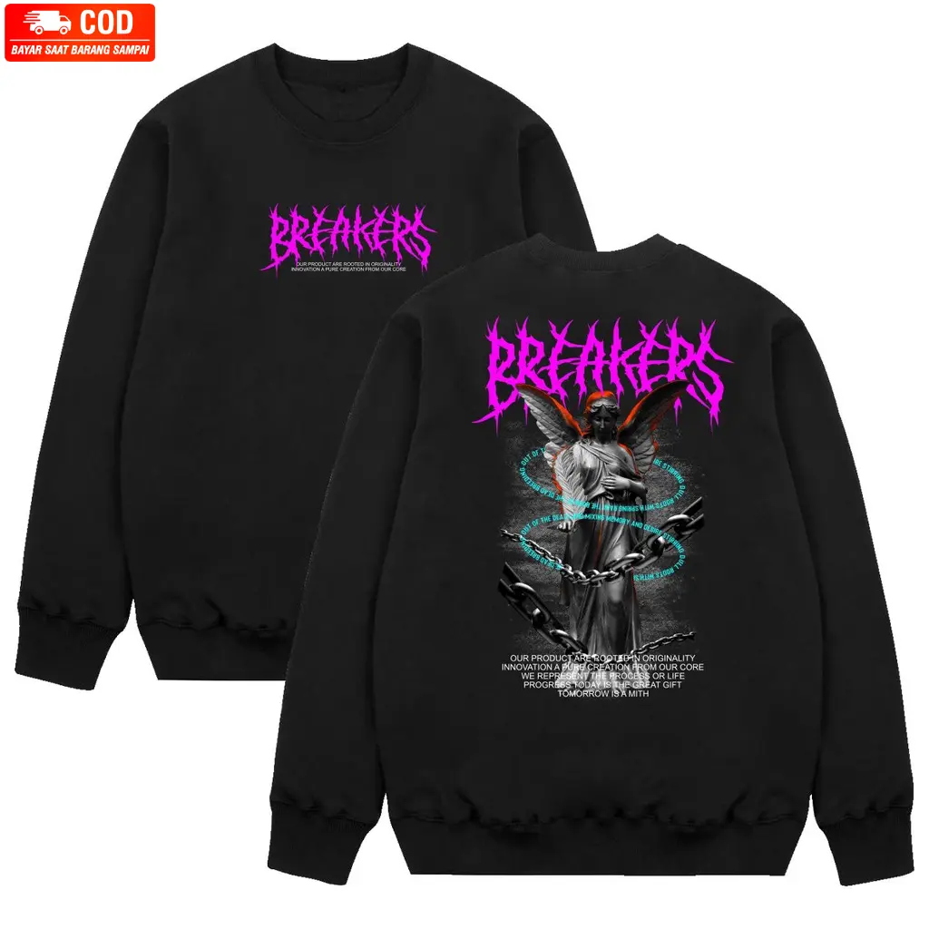 [PROMO] [COD] Sweater Unisex / Sweater Oversize / Sweater Crewneck pria Sweater Oblong Pria Wanita Hoodie Sweater Distro Unisex