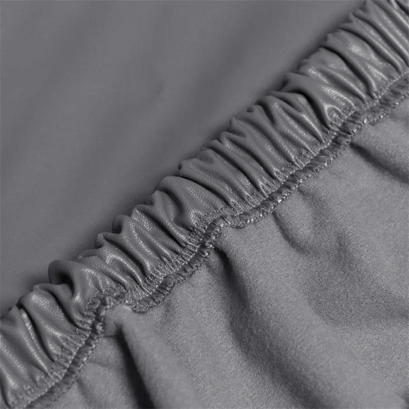 Product Introduction of Waterproof office chair cover PU leather computer gaming chairs slipcover rotating removable armchair protector cover study room 18