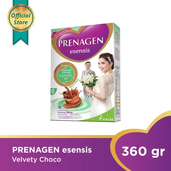 PRENAGEN ESENSIS VELVETY CHOCO 360 gr PROMIL | Susu Program Kehamilan