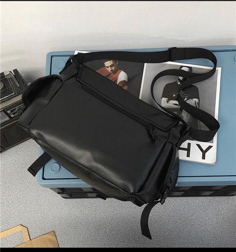 Product Introduction of Forex pants cargo pants men jeans men pants men cargo pants men baggy baggy pants male dark men crossbody messenger bag Korean trendy casual all-matching single-shoulder bag students class crossbody bag 27