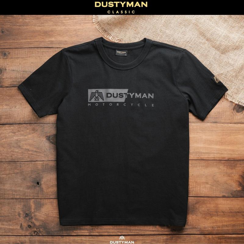 Áo Thun Nam In Hình Strong Cổ Điển DUSTYMAN - Vải 100% Cotton - Form Regular Fit Menswear Cổ Tròn