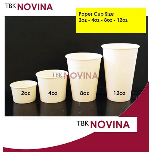 [50PCS] Paper Cup 2oz Tebal Gelas SAJA Gelas Kertas Ice Cream MINI Eskrim Es Krim 1