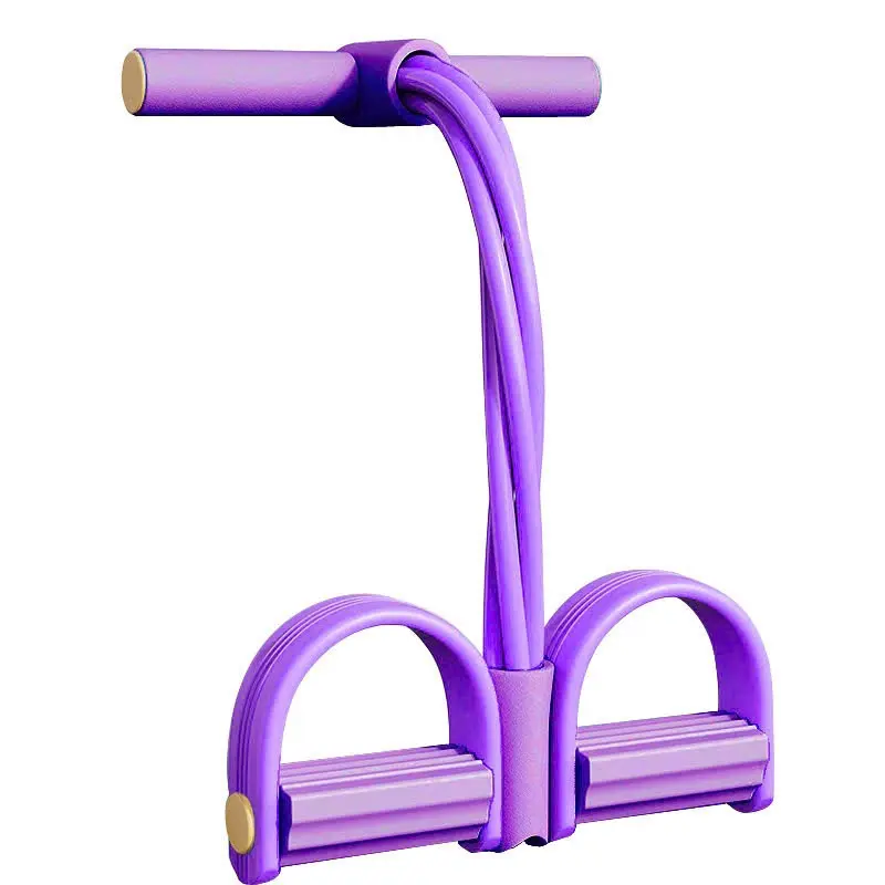 Tím - dây 4 ống 2 đầu vàng (MỚI)
