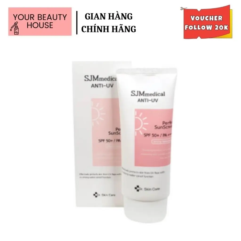 Kem Chống Nắng Nâng Tone Da SJM Medical Anti-UV