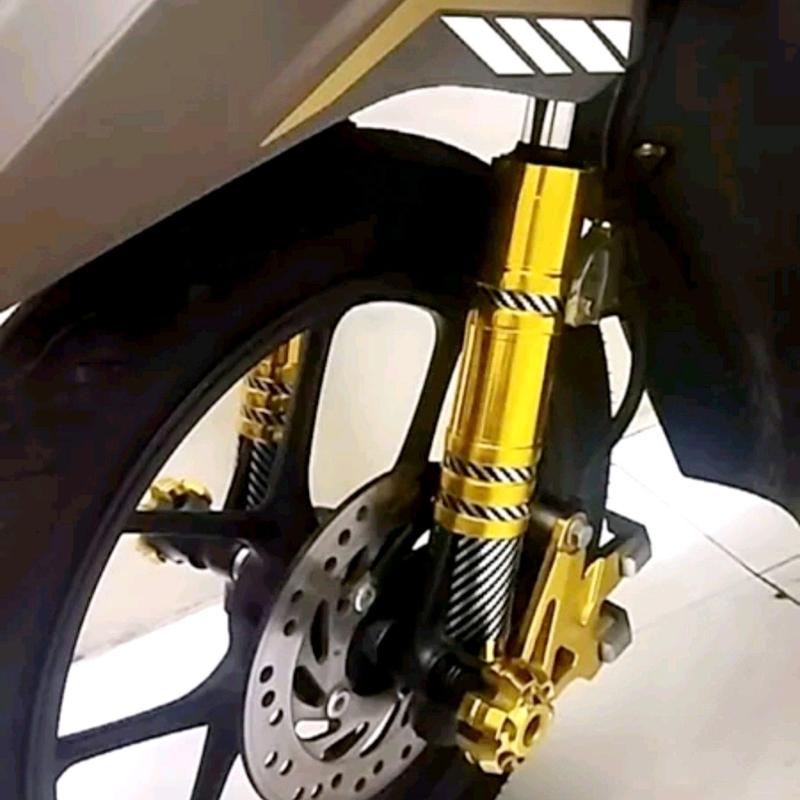 Cover shock depan motor Vario, Beat, Scoopy, Mio gold all series terlengkap Karbu 2