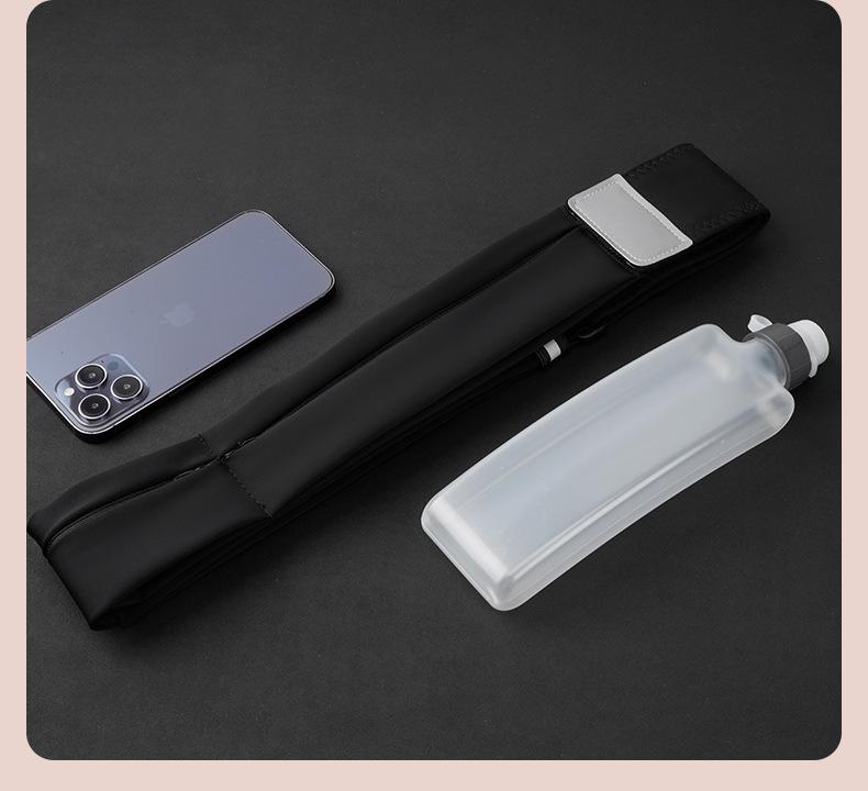 Product Introduction of Z Running waist bag, mobile phone bag, women's outdoor morning running water bottle bag, waist belt, men's waterproof invisible sports fitness close fitting equipment 18