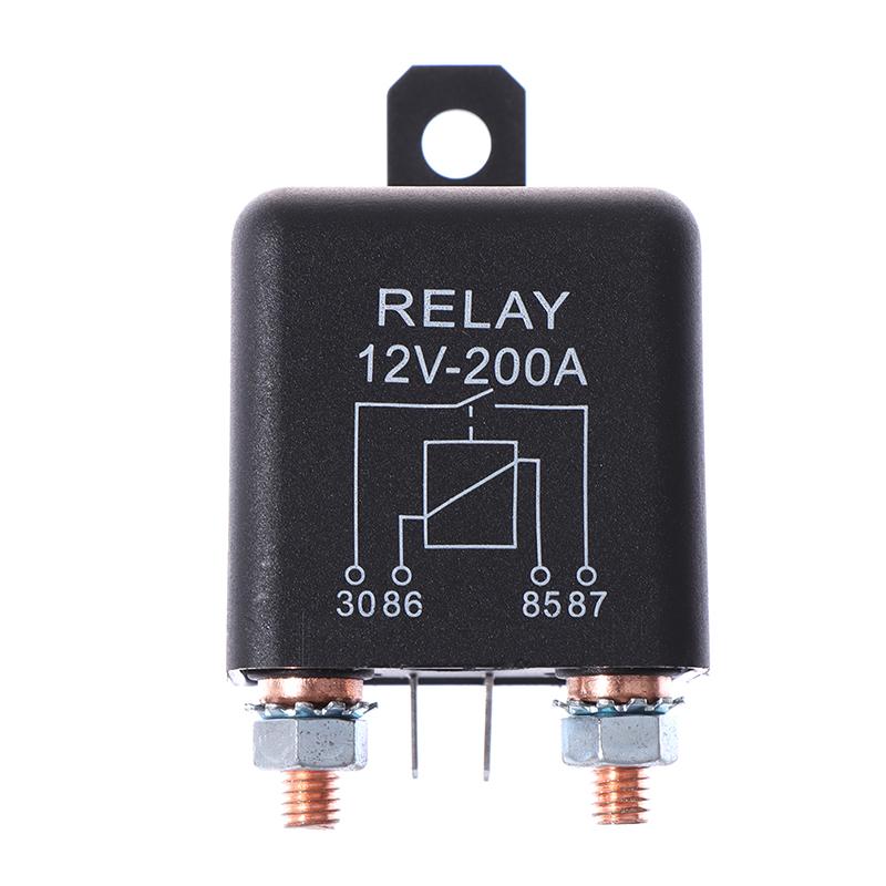 Product Introduction of 12V 200 Amp Heavy Duty Split Charge/Winch Relay for Car Van Boat 4 Pin 14