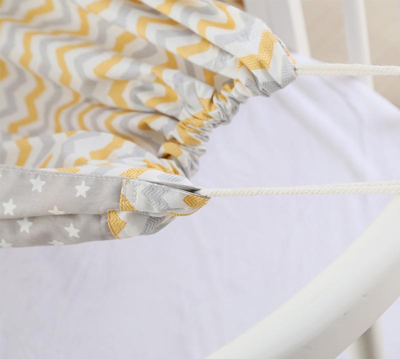 Product Introduction of INS Children's Swing Indoor Outdoor Hanging Basket Kids Hanging Cloth Bag Baby Home Cartoon Hammock 27