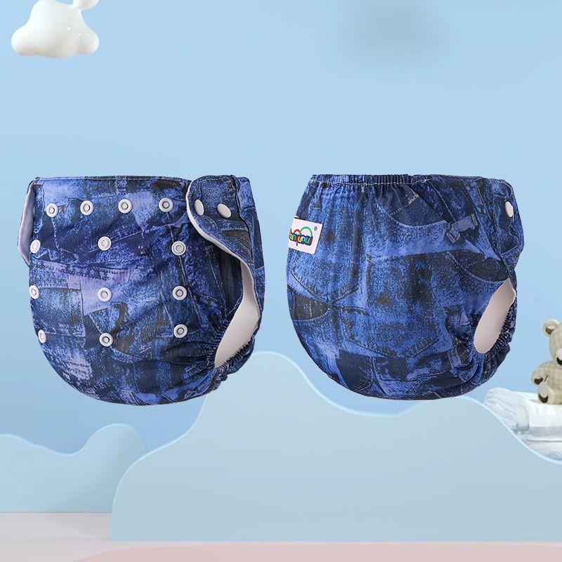 Product Introduction of INS Style Newborn Snap Diapers Washable Baby Cloth Diapers Adjustable Baby Diapers Diaper Covers 1