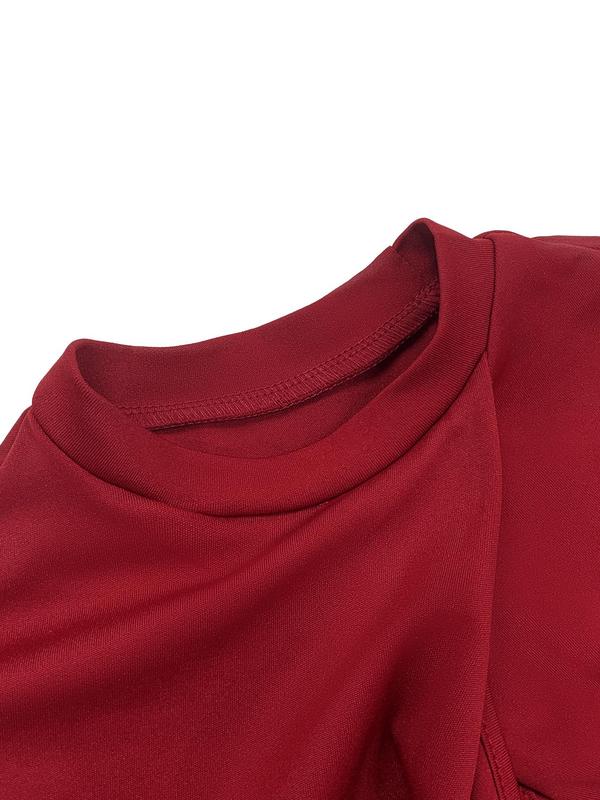 Women's Plain Keyhole Neck Bodycon Dress, Elegant Sleeveless Knee Length Dress for Party Dating Wear, Ladies Summer Clothes 5
