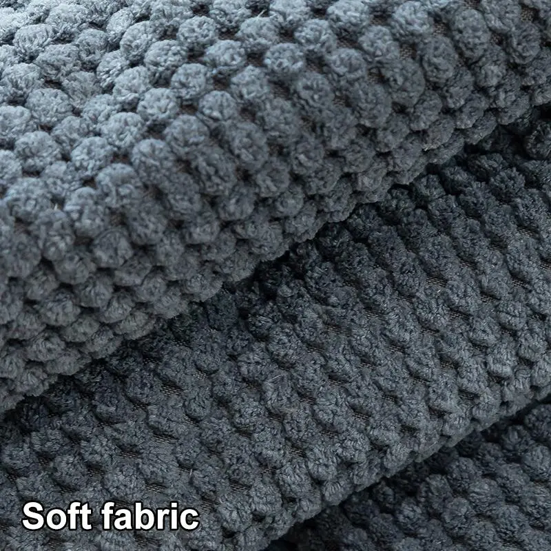 Solid Color Sofa Cover, 1 Count Non-slip Sofa Slipcover, Soft Comfortable Sofa Protector, Sofa Protective Cover for Home Living Room 4