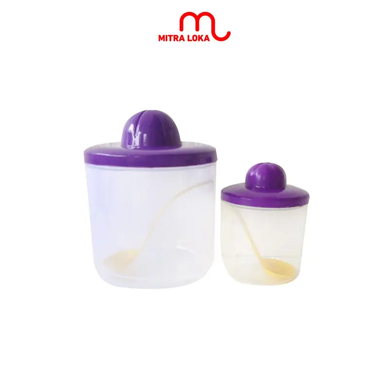 Mitra Loka Kitchen Set Tempat Bumbu 7 in 1 Rak Bumbu Dapur Gantung Dengan 8 Wadah Garam Lada GRATIS Sendok Pelastik 6