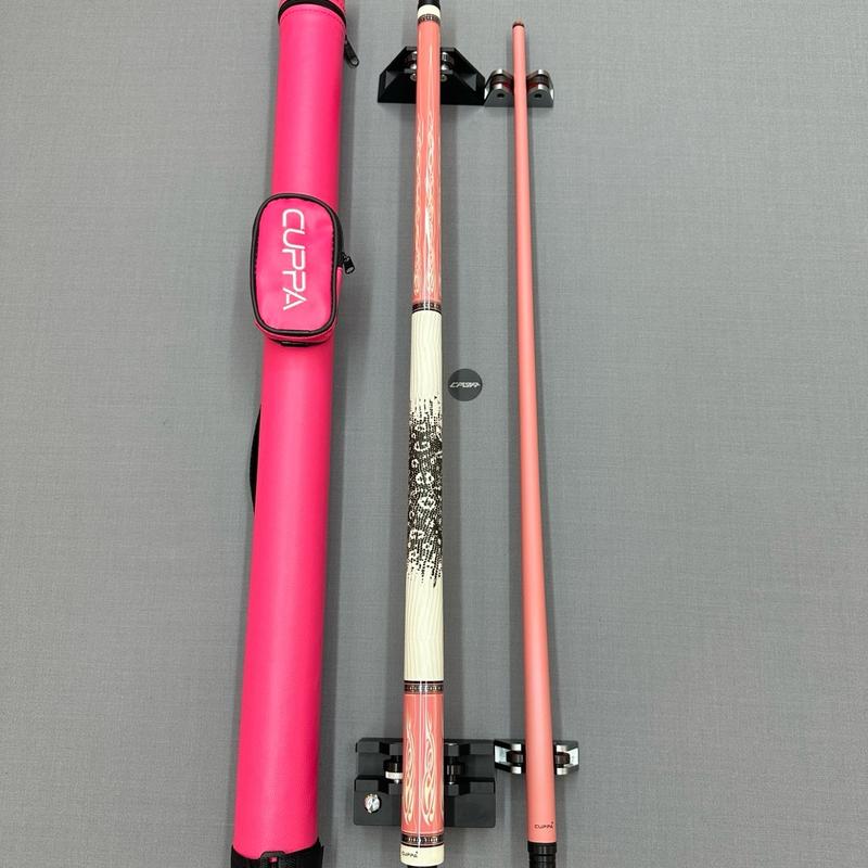 Cơ Bida Cuppa Carbon Hồng , Cuppa B2 Pink Carbon Chính hãng , Full Phụ kiện.