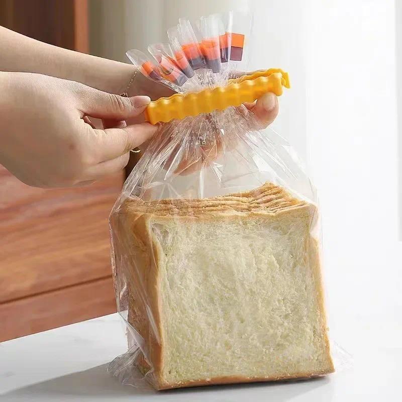Product Introduction of French Fries Shaped Sealing Clip, 12pcs/set Creative Snack Bag Sealing Clip, Food Bag Clip, Kitchen Storage & Organization 4