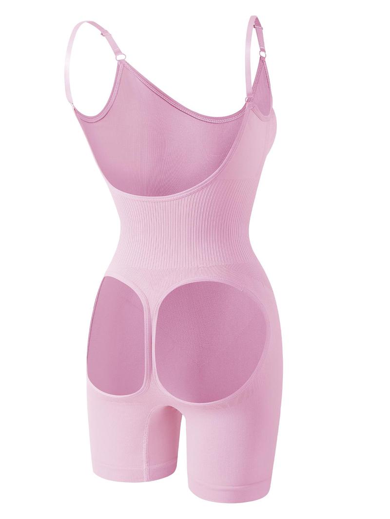 Product Introduction of Women's Solid Color Shapewear Romper, Tummy Control Butt Lifting Shaper, Women's Shapewear for Daily Wear 6