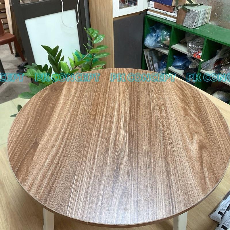 BÀN TRÒN GẤP GỌN ( CÓ BẢO HÀNH MIỄN PHÍ) - LÀM BÀN SOFFA, BÀN TRÀ, BÀN ĂN , BÀN HỌC - CHÂN NHỰA bàn ban trondecor bantron  sofa bàn  ngồi  bệt bantron