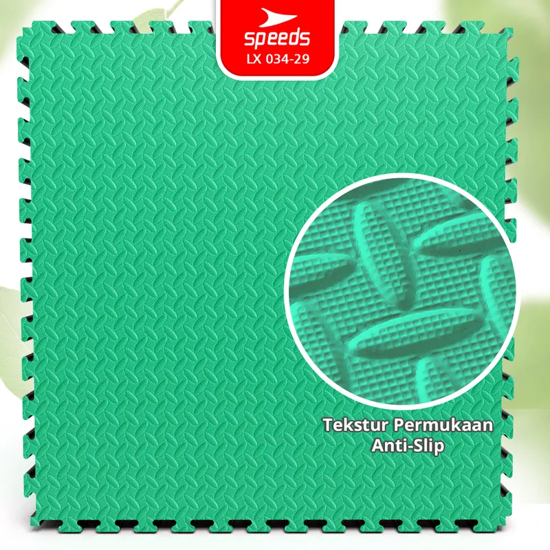 SPEEDS Matras Takewondo Tebal Bela Diri Eva Puzzle Karate Mat 5cm Muaythai Karate Matras Evamat Bela 034-29 8