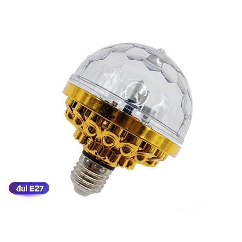Bóng đèn led tự xoay 7 màu vũ trường, phòng sân khấu