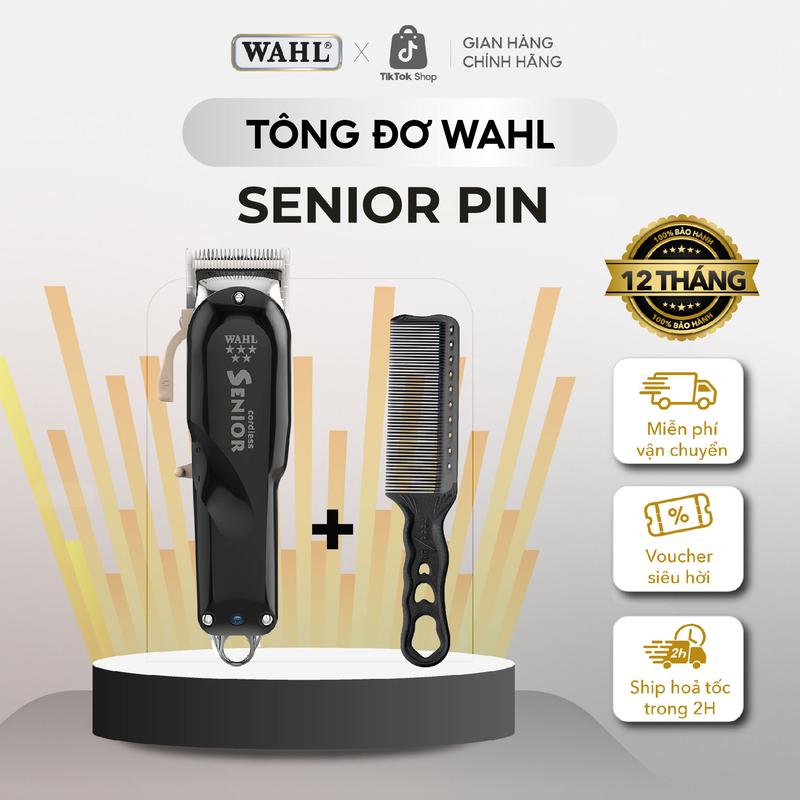 Tông Đơ Cắt Tóc FADE Khung WAHL Senior Cordless - Nhập Khẩu chính hãnġ Mỹ - Bảo Hành Toàn Cầu 1 Năm