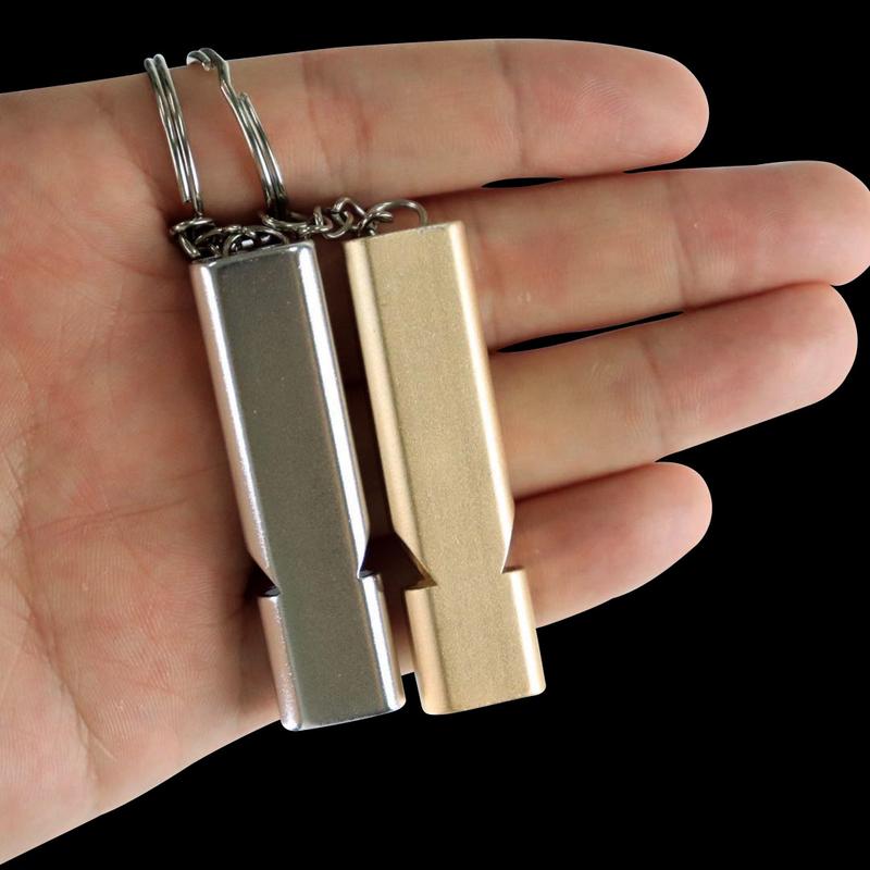 1pcs Keychains Outdoor Camping Survival Whistle Frequency Whistle Multifunctional Portable Emergency Whistle Keychains 0