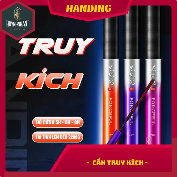 [HUYNHNHAN FISHING] CẦN CÂU HANDING TRUY KÍCH Cần Câu Carbon Spiral X Cao Cấp - Đi Câu Câu Cá Bắt Cá