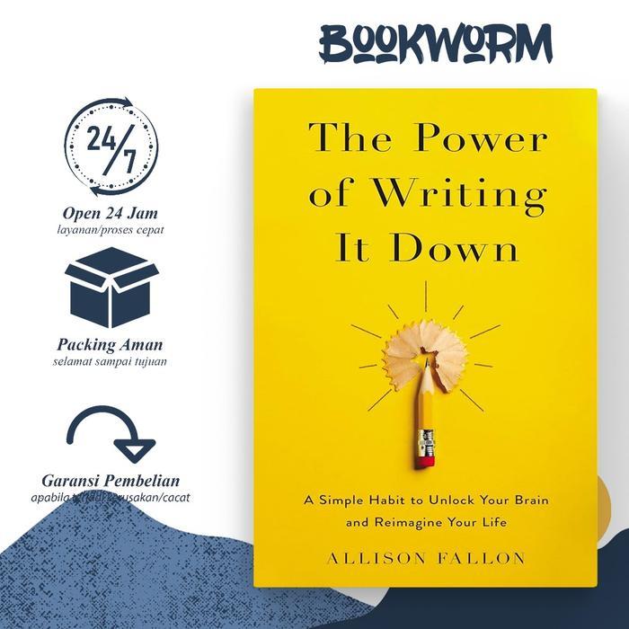 The Power of Writing It Down by Allison Fallon (English) - Shop | Tokopedia