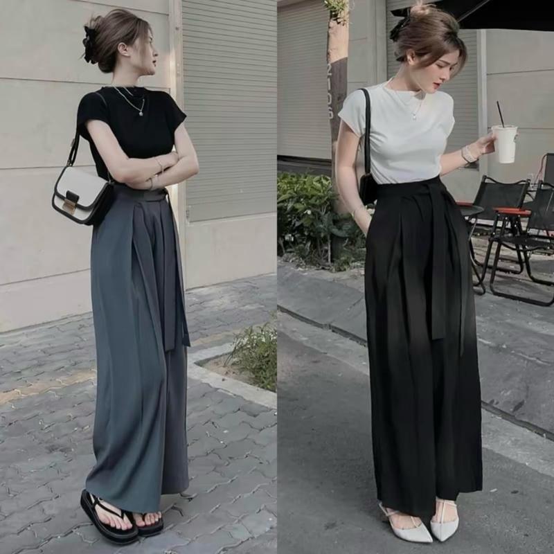 [ FOM ỐNG RỘNG 30cm] Quần ỐNG RỘNG THẮT EO Chất Gold Nhật Cao Cấp Dày Mềm, Quần nữ ống rộng thắt eo vải gold